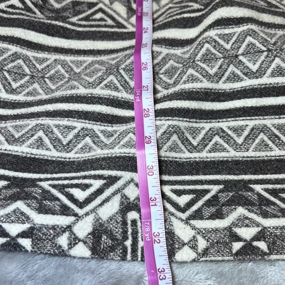 Vintage Bridge Gate Womens Size 3X Geometric Print Cardigan Sweater Aztec Cozy - Picture 9 of 13